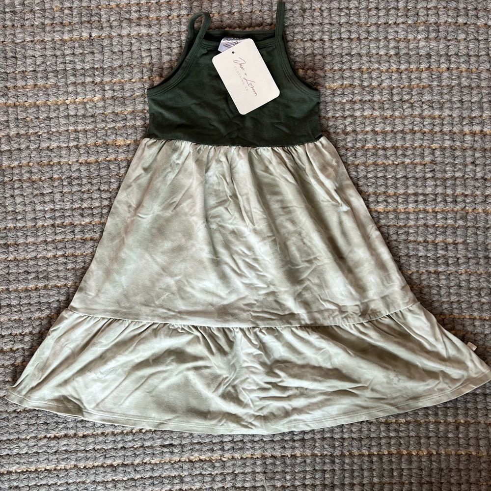 Green Kids Dress